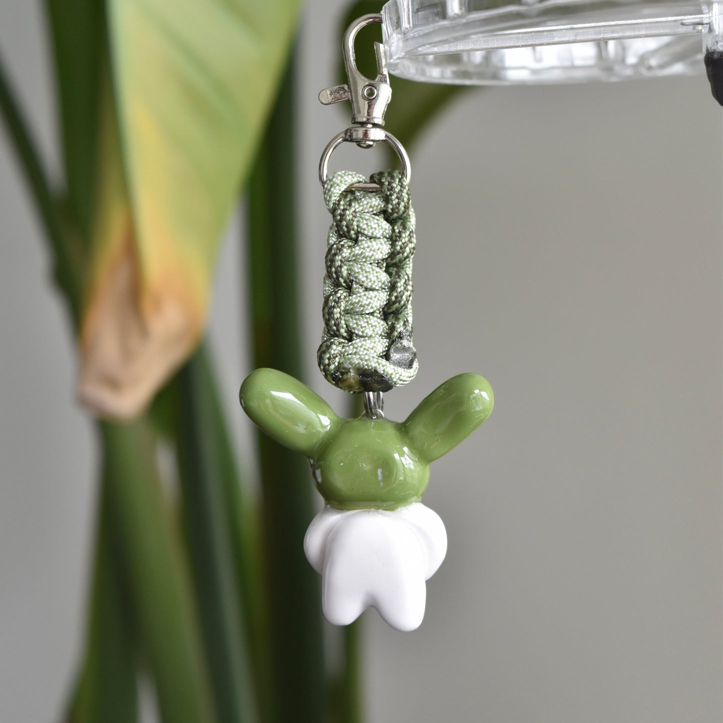 Green Bunny Bow Green Knot
