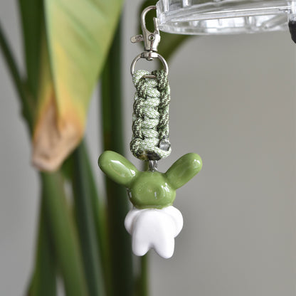 Green Bunny Bow Green Knot