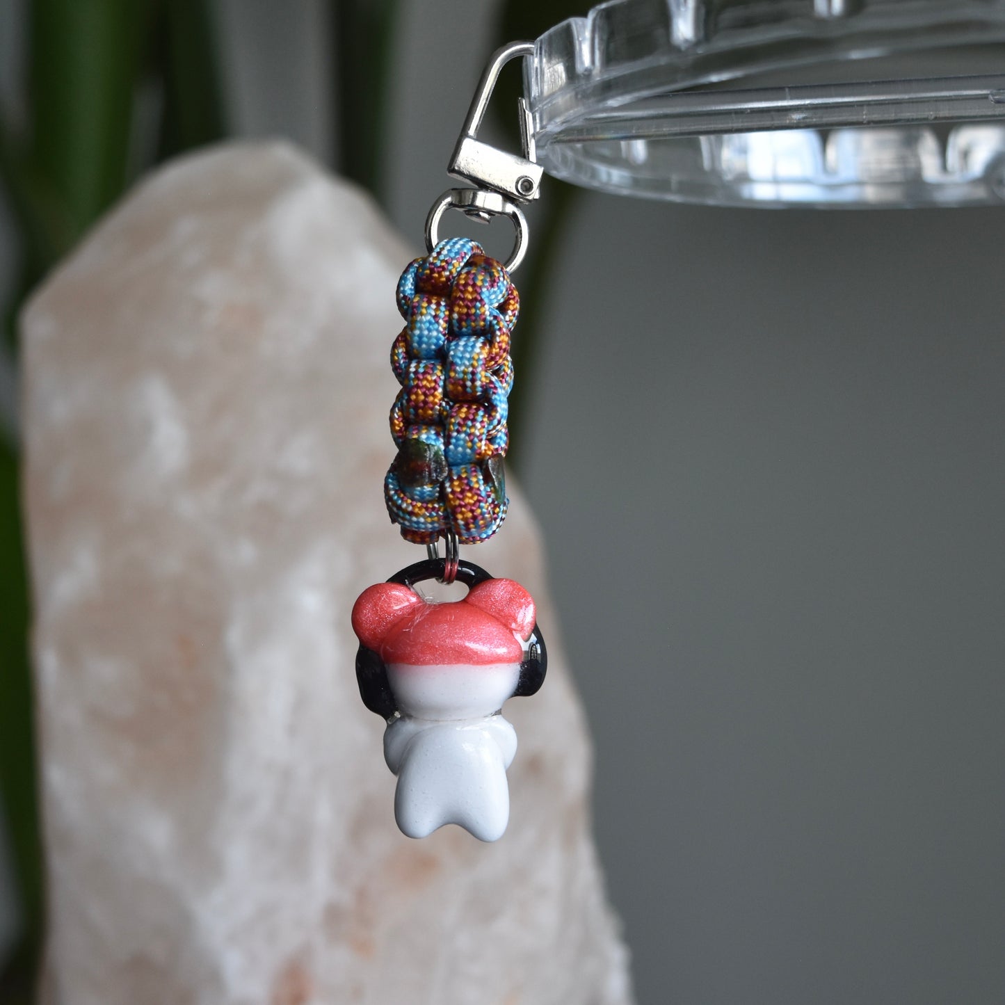 Pink Beanie Bear Multi Knot