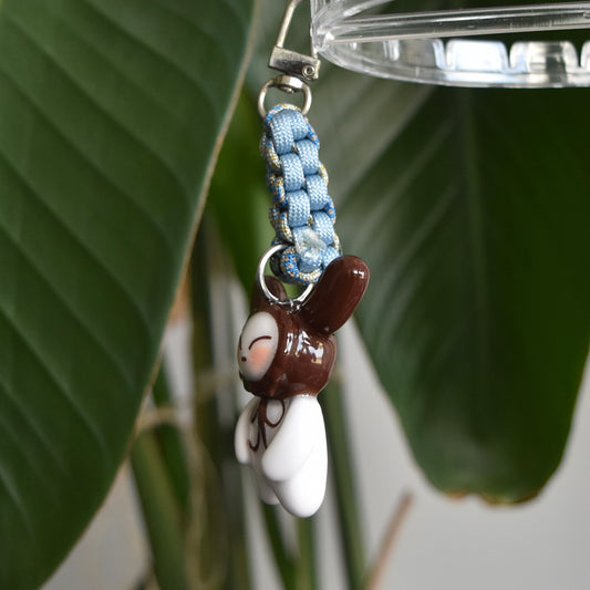 Brown Bunny Blue Box Knot
